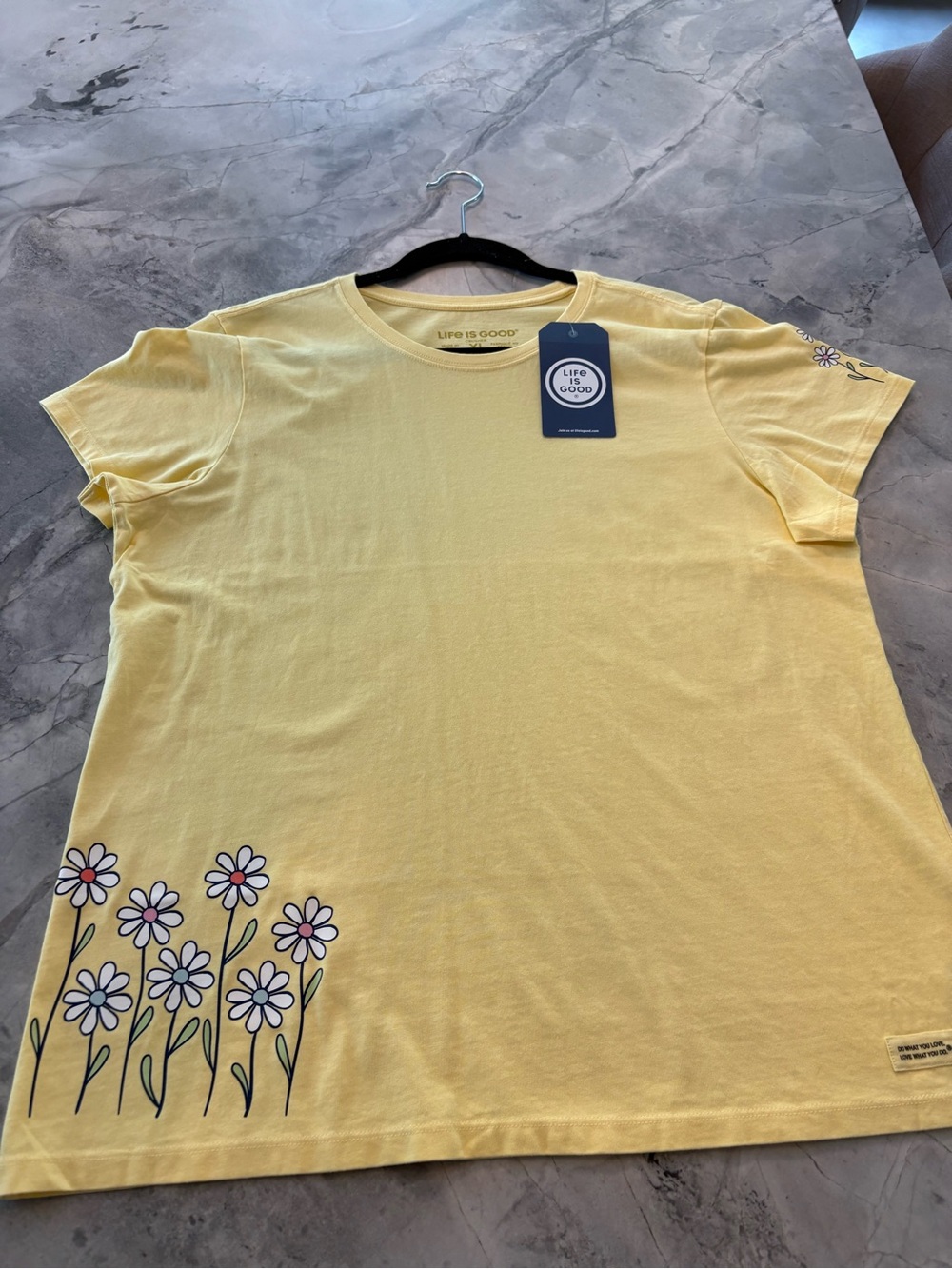 🆕Life Is Good Daisy Garden Short Sleeve Crusher Tee XL - Picture 5 of 8